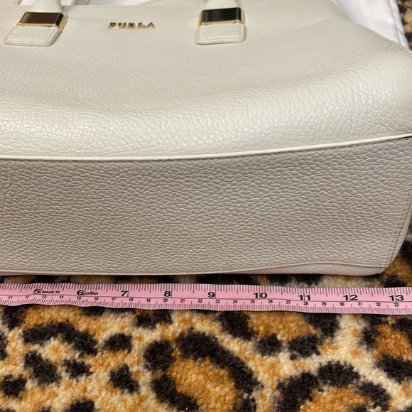 White leather Tote NWOT - Picture 9 of 12
